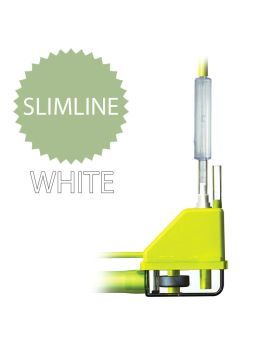 Aspen Silent+ Mini Lime with White Slimline In Trunking Mini Pump